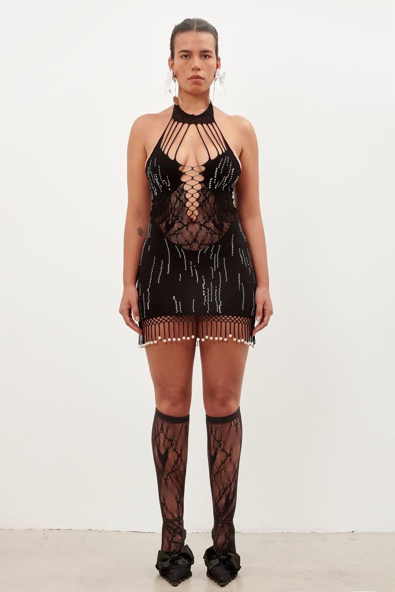 POSTER GIRL POSEIDON DRESS BLACK outlook