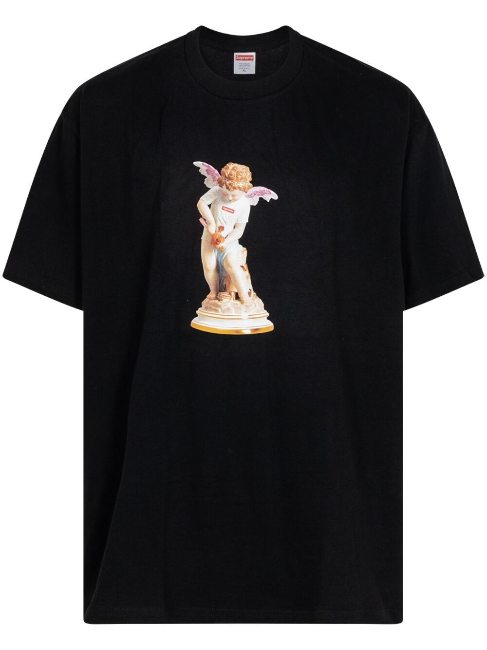 Cupid graphic-print cotton T-shirt - 1