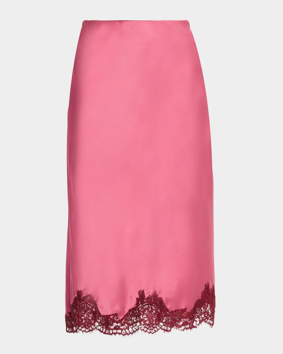 Malina Silk Midi Skirt - 1