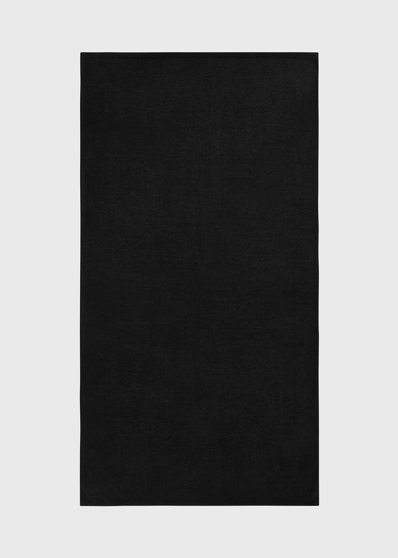 Fine knit sarong black 3