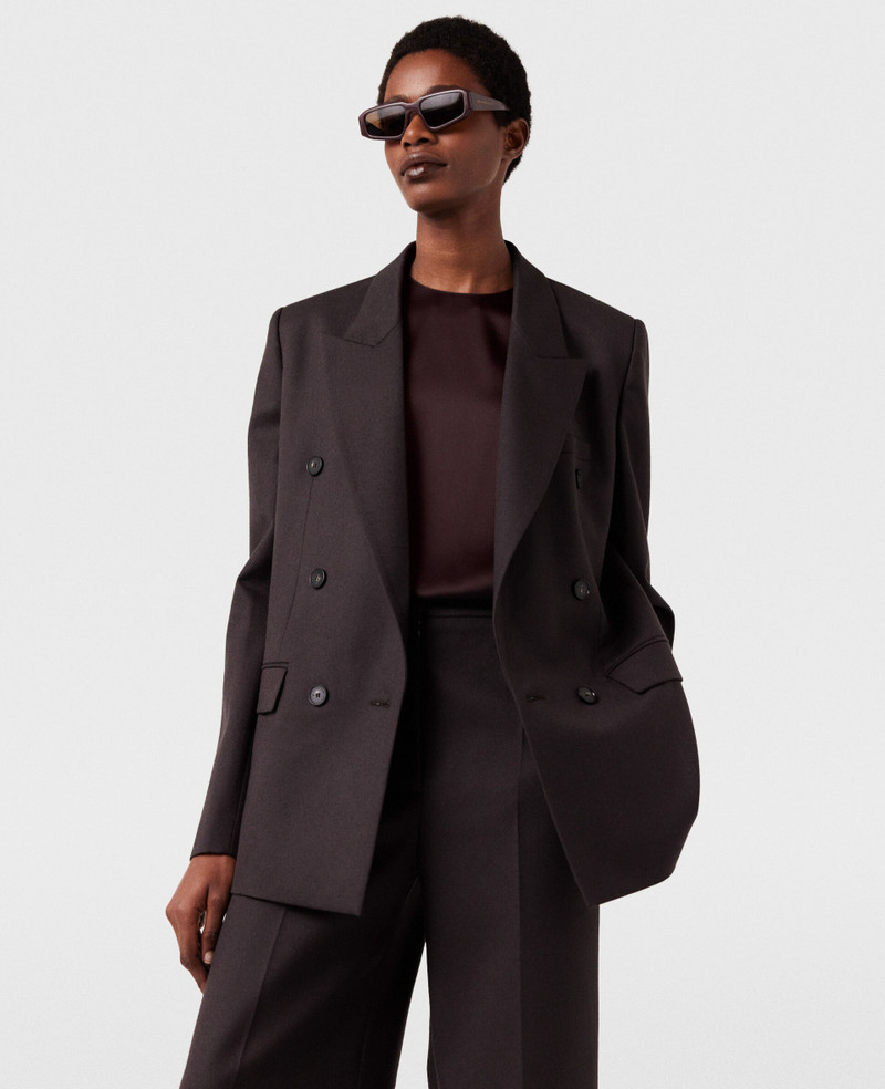 Double Breasted Wool Blazer 1