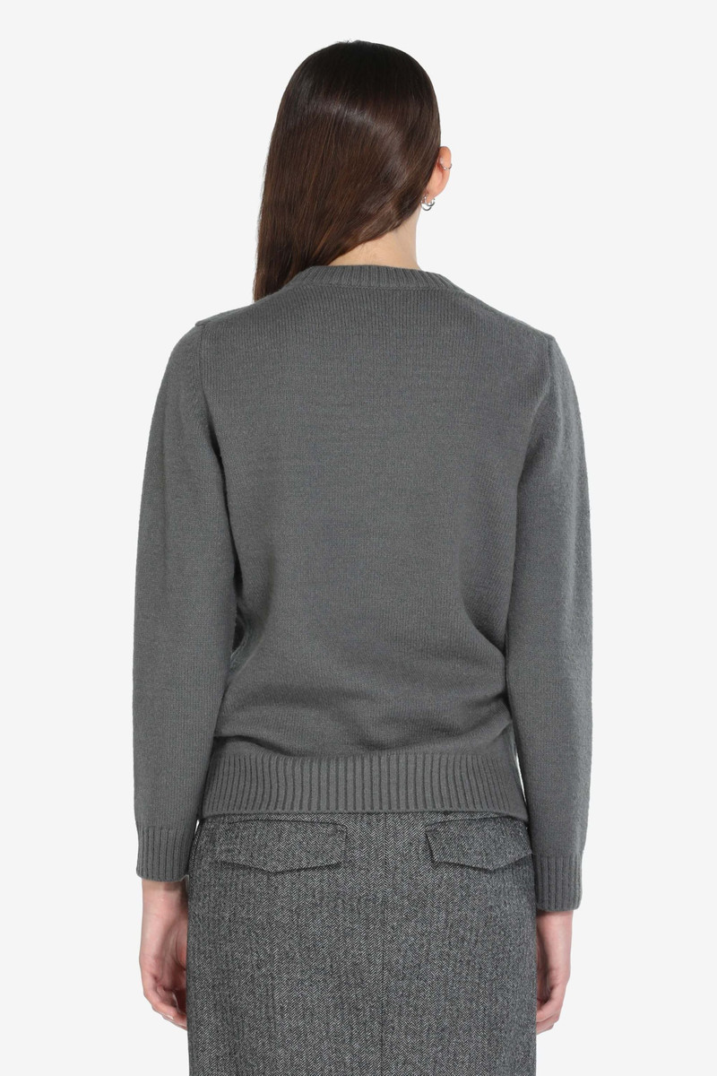 N°21 CRYSTAL-EMBELLISHED PATCH SWEATER outlook
