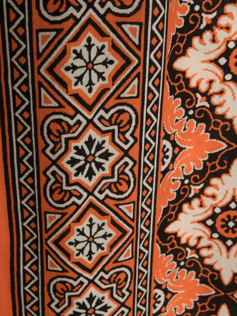 wool fringed scarf 3