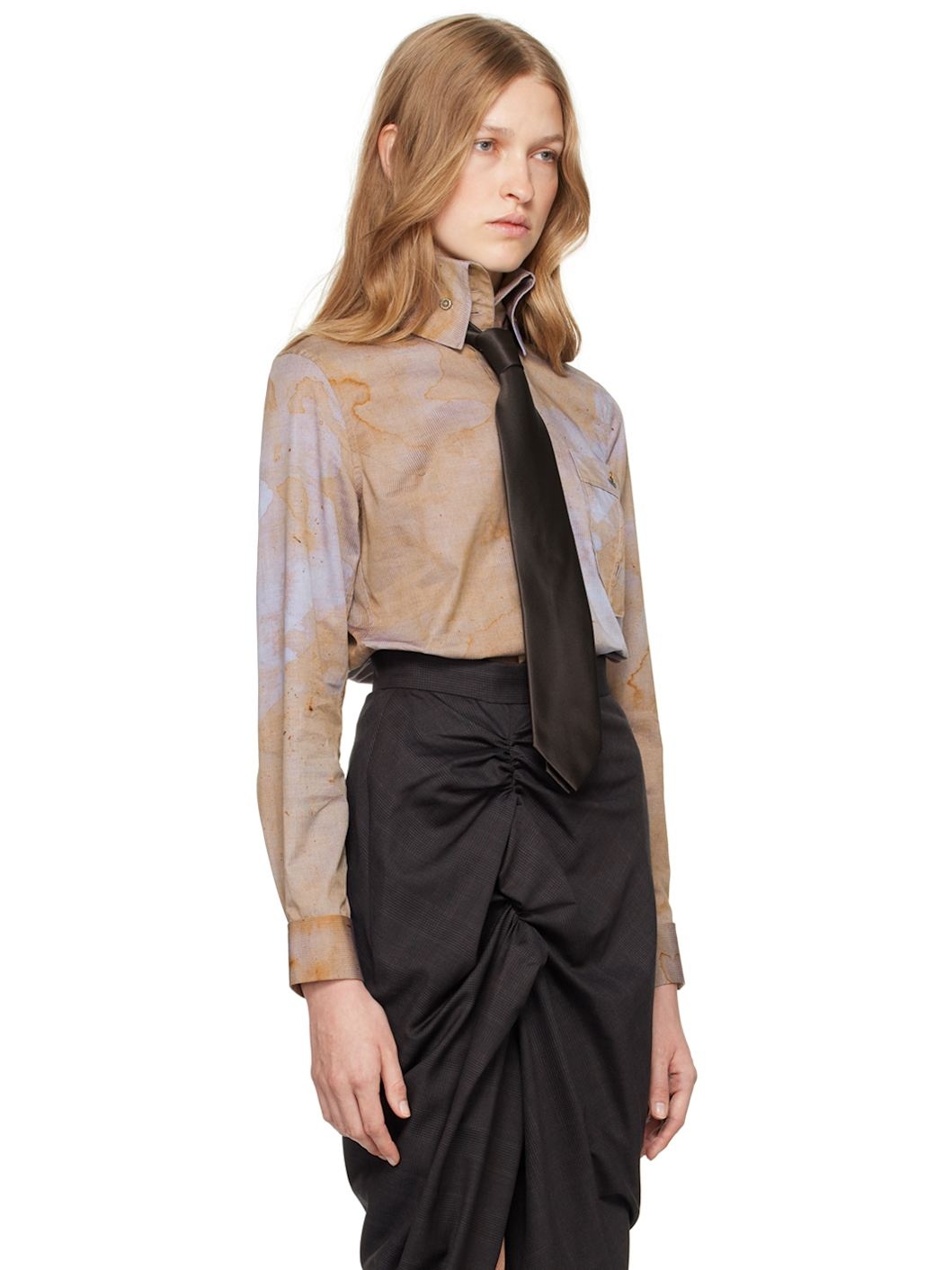SSENSE Exclusive Capsule Brown Classic Krall Shirt - 2