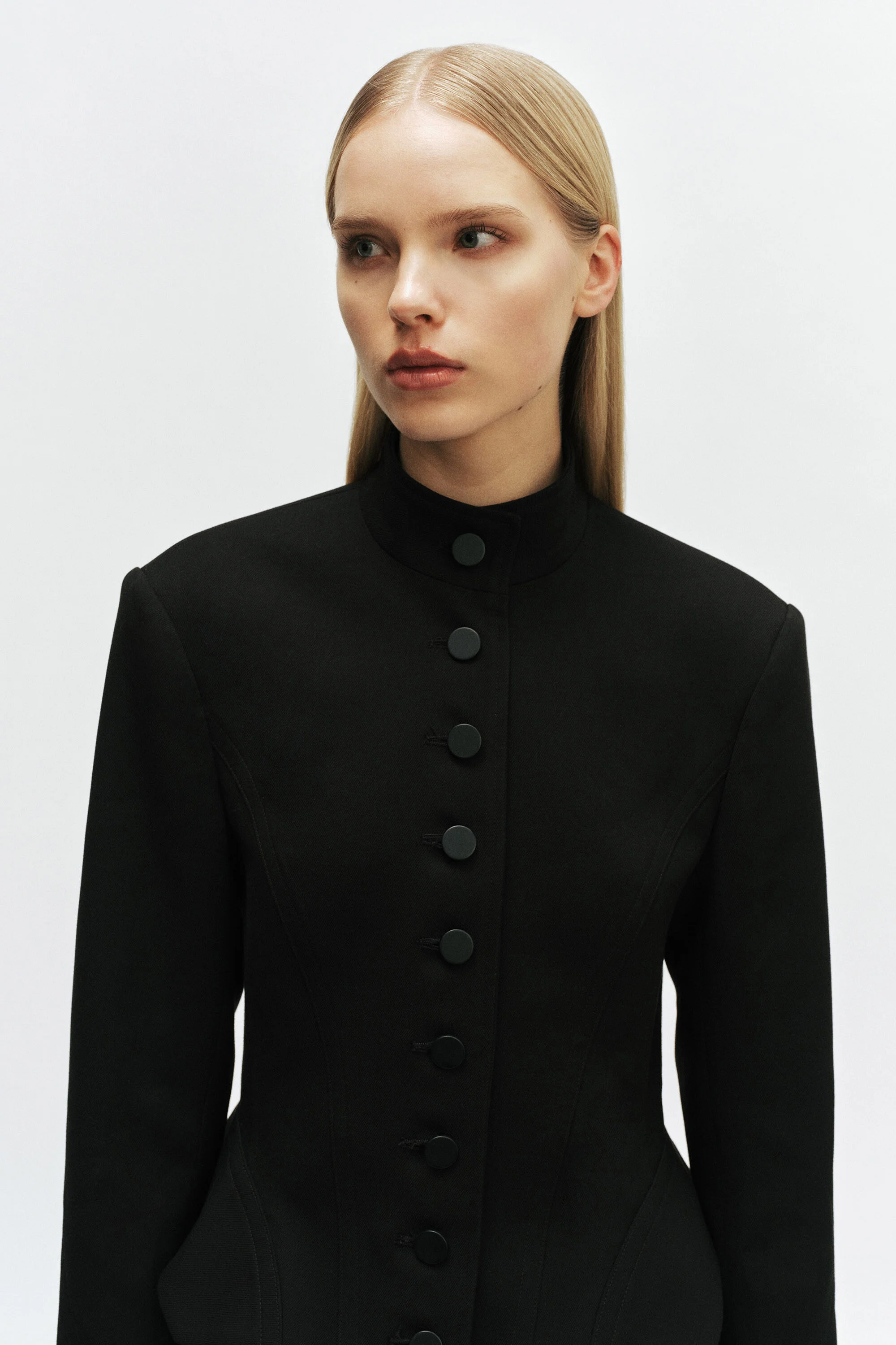 Octavia Structured Jacket In Black - 1