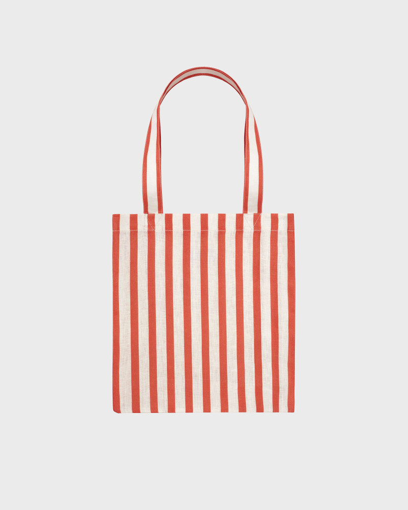Men Linen Tote Bag Stripes - Vilebrequin x St Regis 1