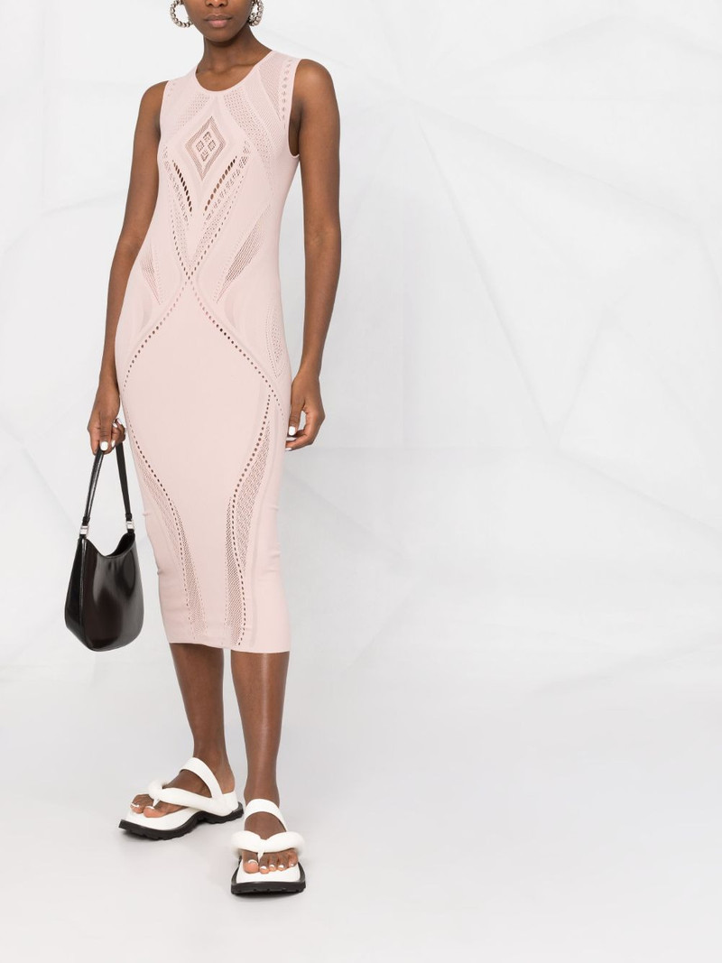 Wolford Ajouré Net mid-length dress outlook