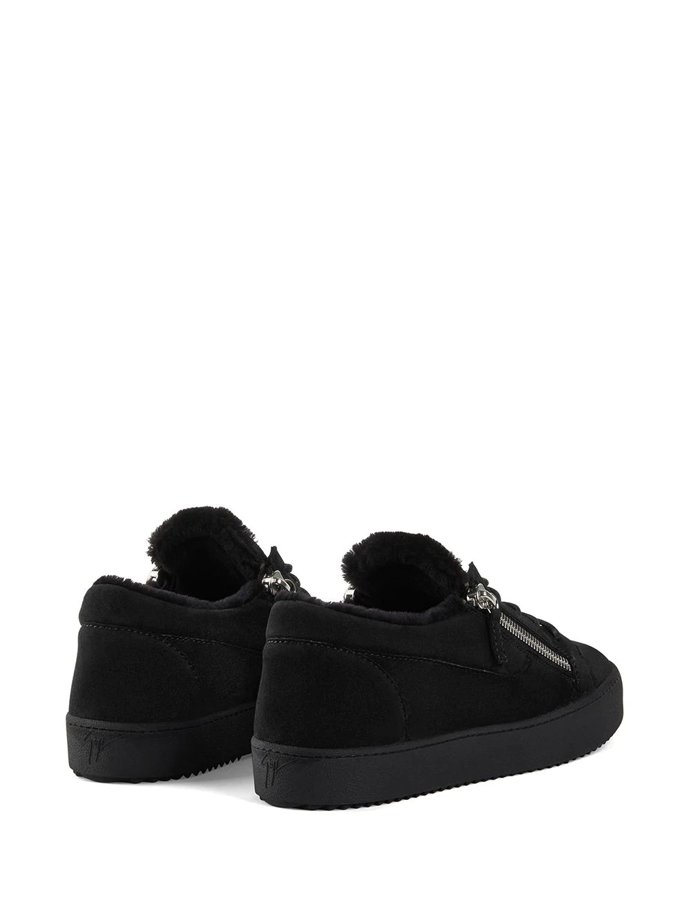 side zip detail sneakers - 3