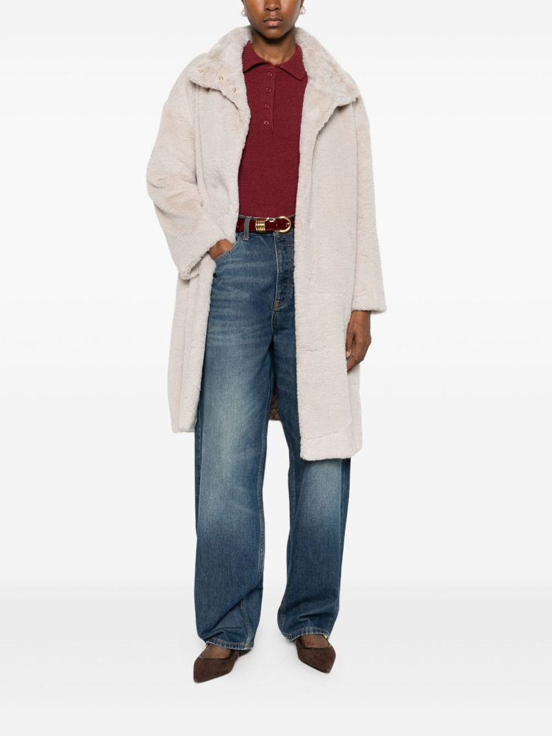 Herno funnel-neck coat outlook