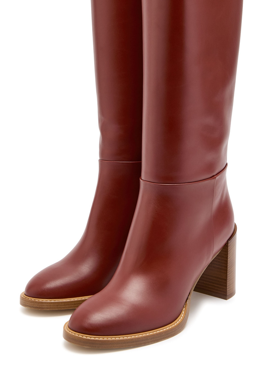 Gabriela Hearst Bocca Leather Knee-high Boots - 3