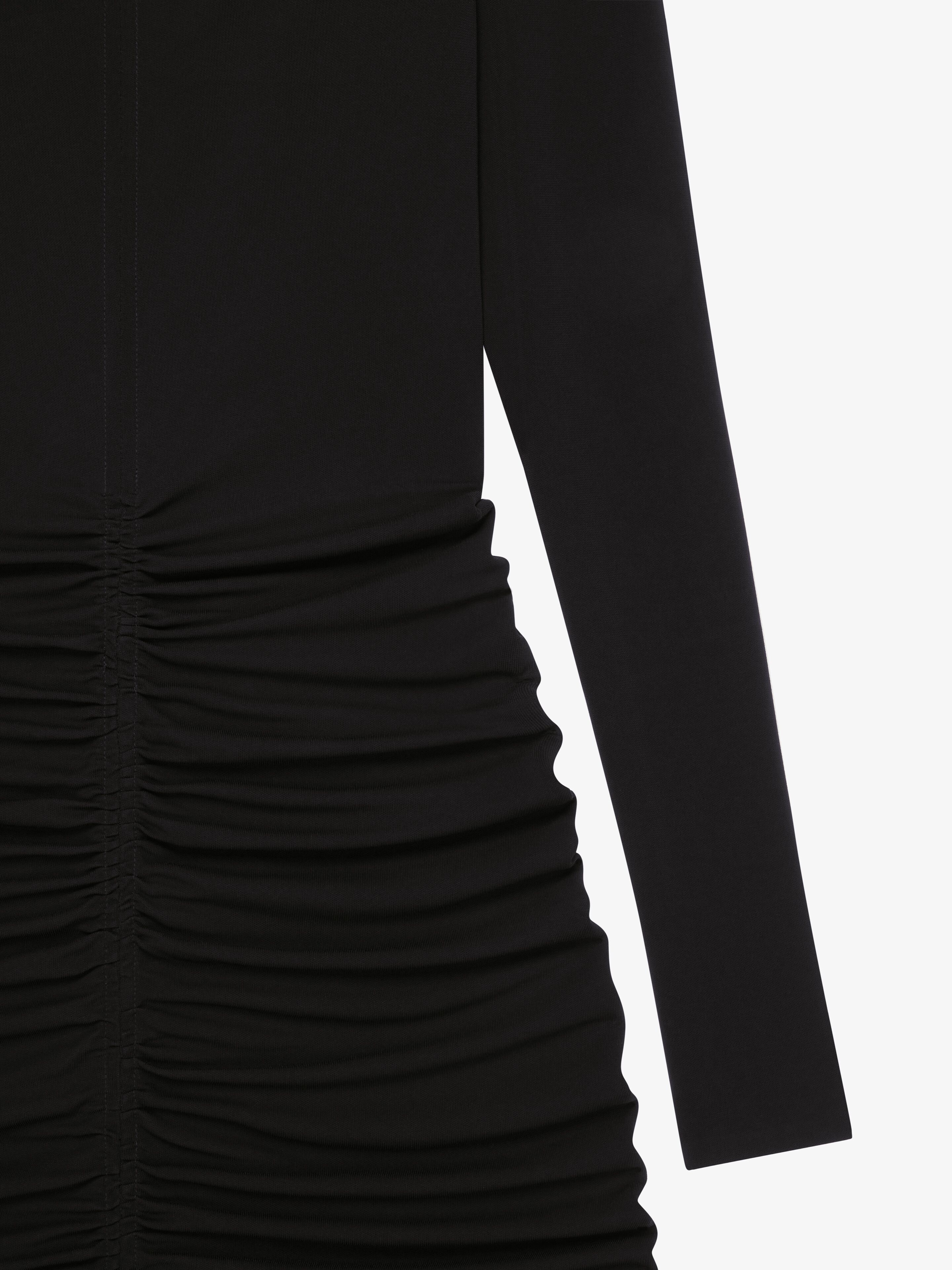 RUCHED DRESS IN CREPE - 6