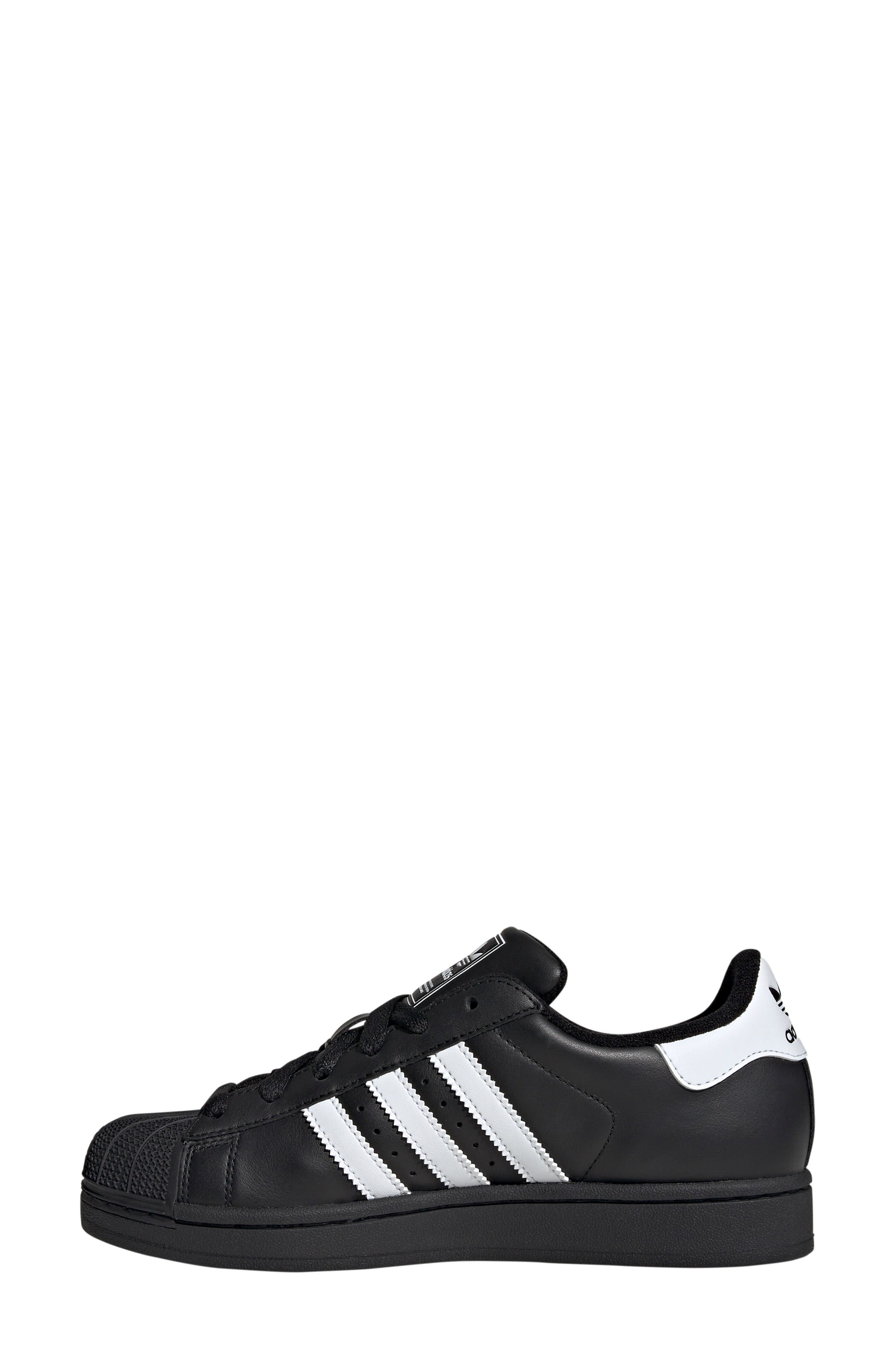 adidas Superstar II Sneaker in Cblack/ftw at Nordstrom - 6
