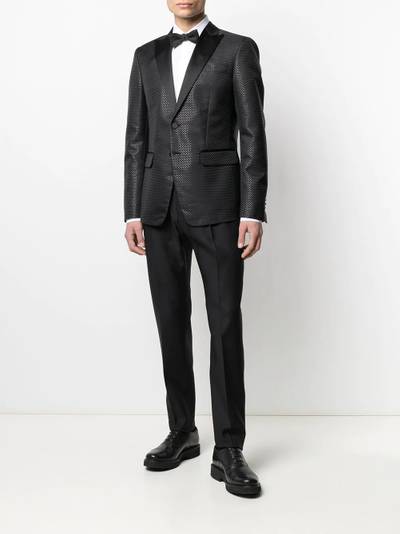 DSQUARED2 single-breasted embossed blazer outlook