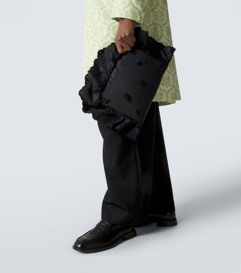 Pillowcase embellished clutch 2