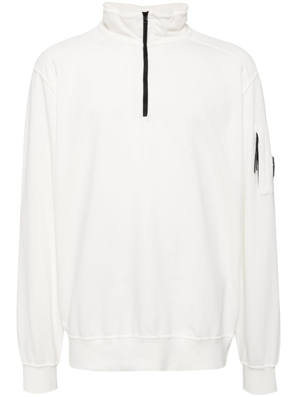 Farfetch Cp Company Zip Up Sweatshirt Farfetch Cp Company Olive