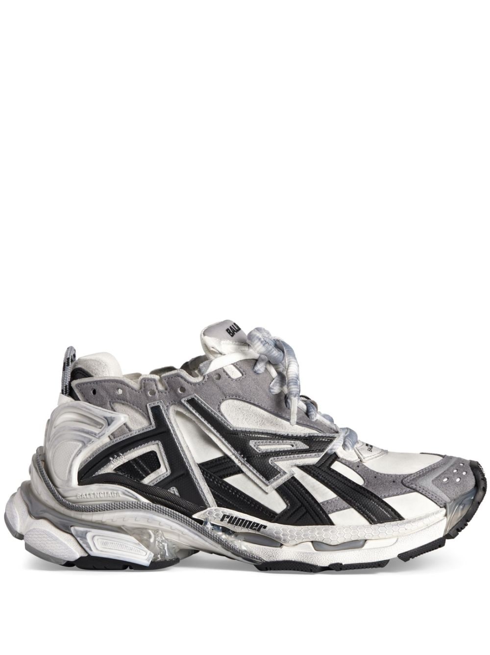 Runner panelled sneakers - 1