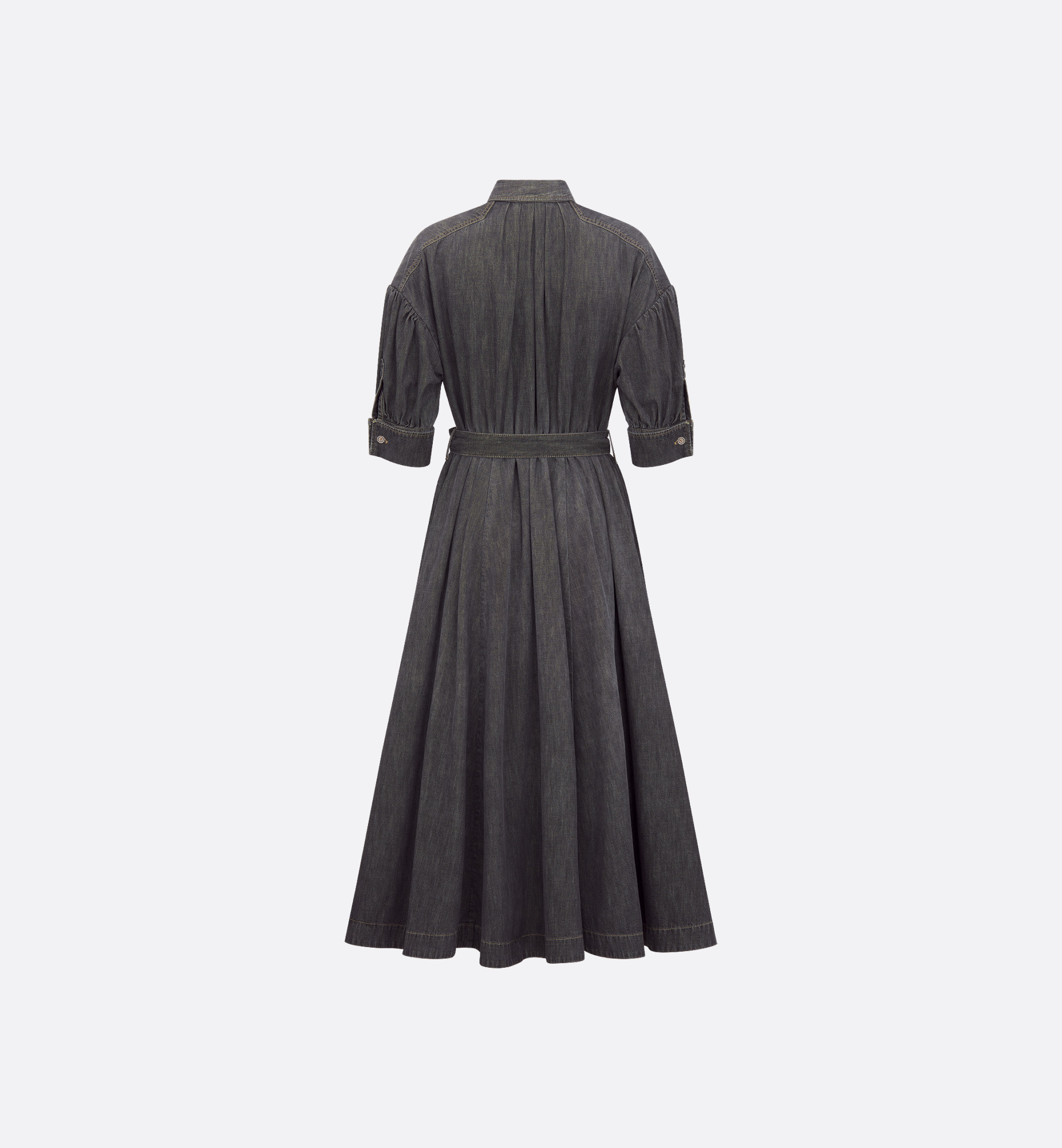 Flared Mid-Length Dress - 6