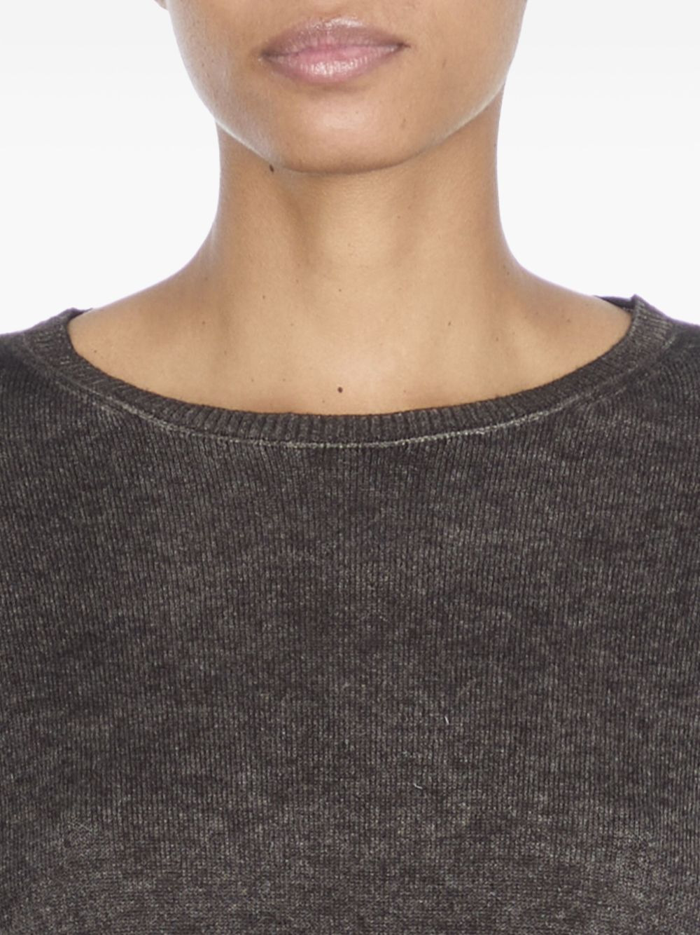 crew-neck cashmere sweater - 5