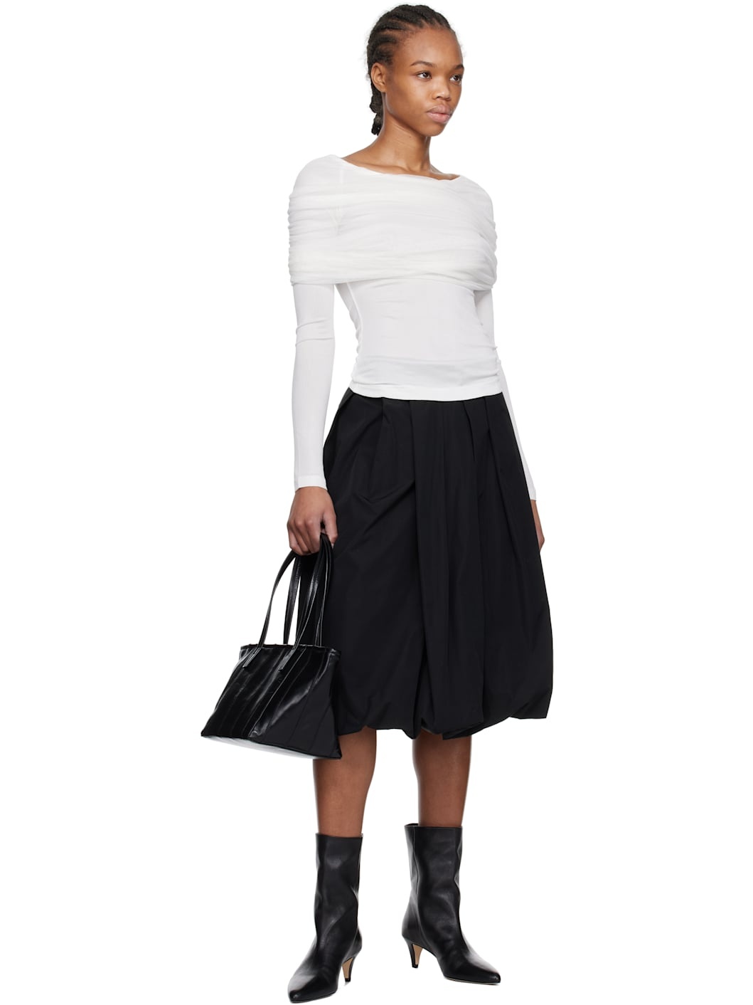 Black Bar Tote - 4