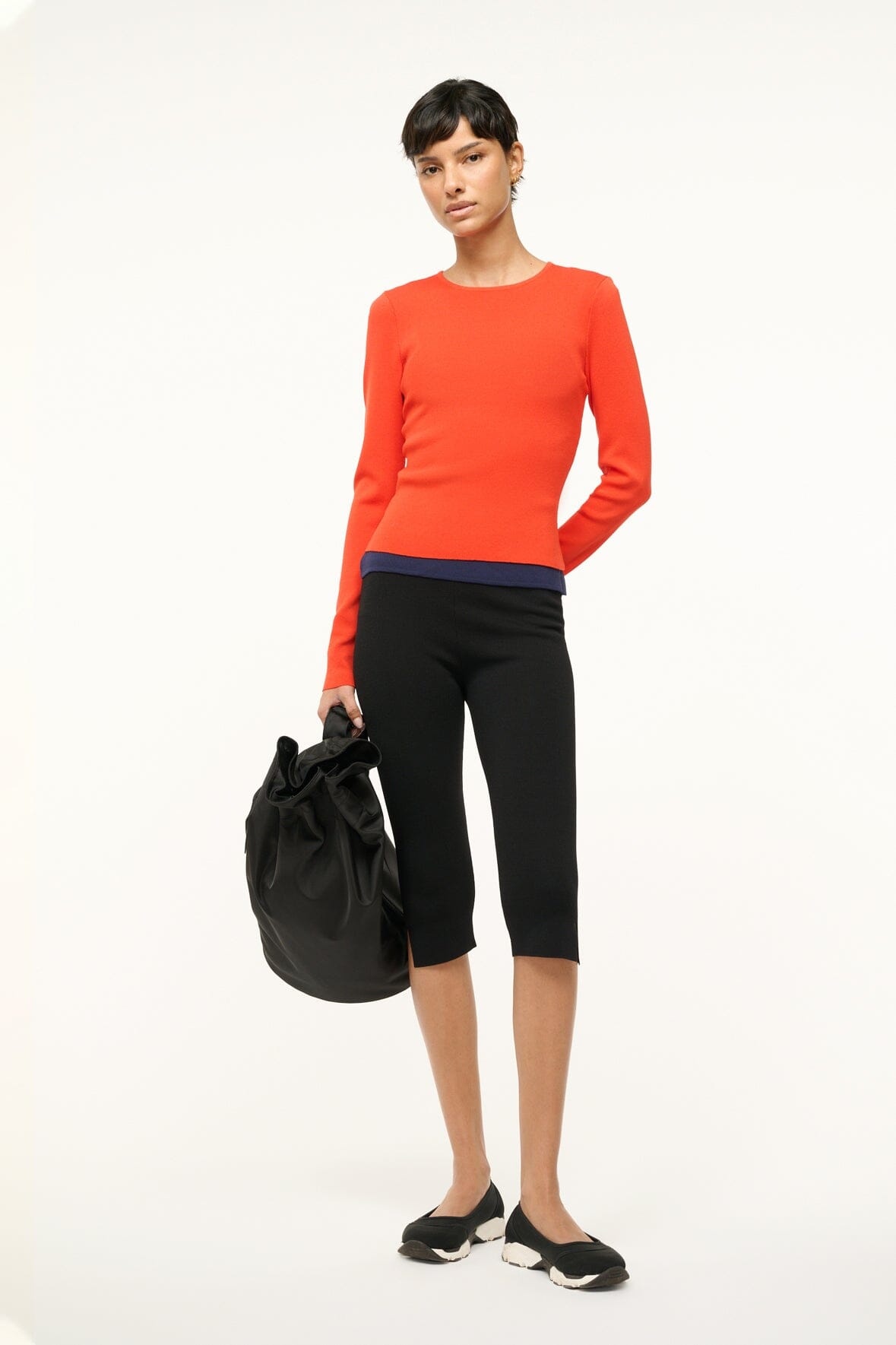 STAUD SALINAS TOP CAYENNE NAVY - 4
