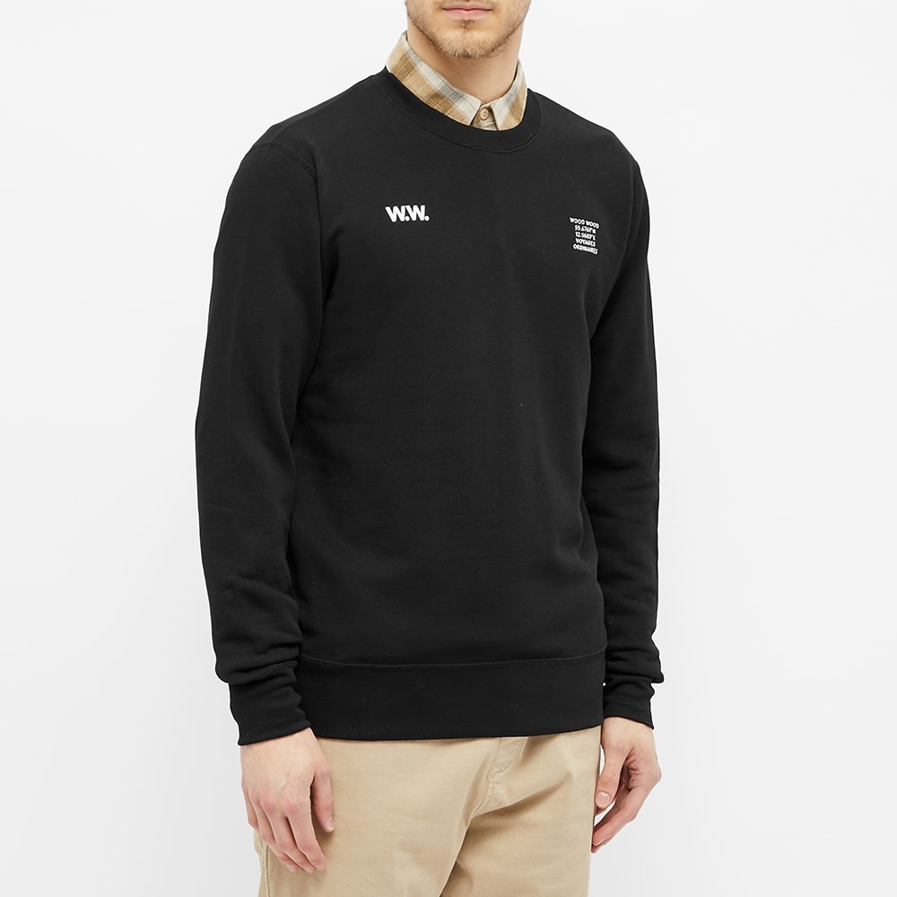 Wood Wood Hugh Logo Sweat - 4