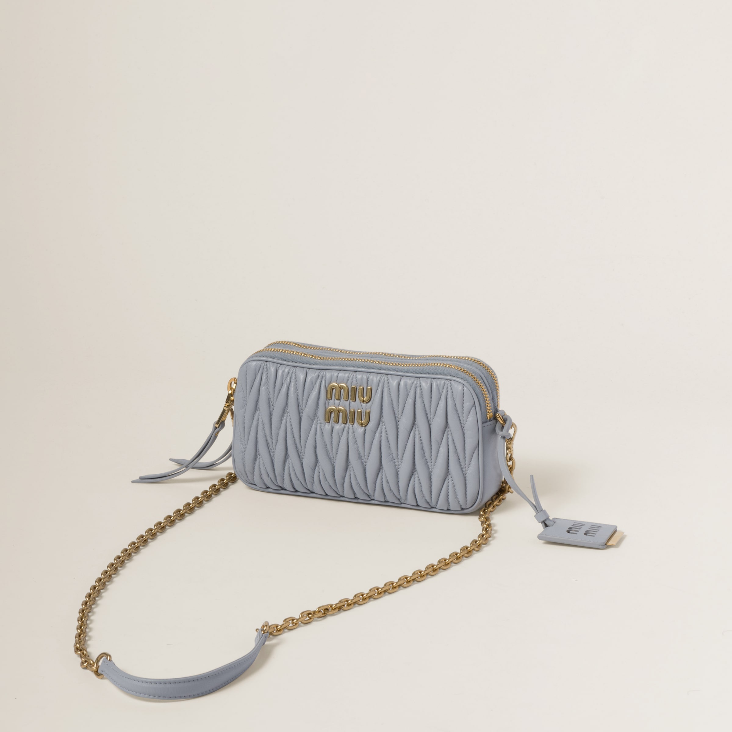 Matelassé nappa leather mini-bag - 3