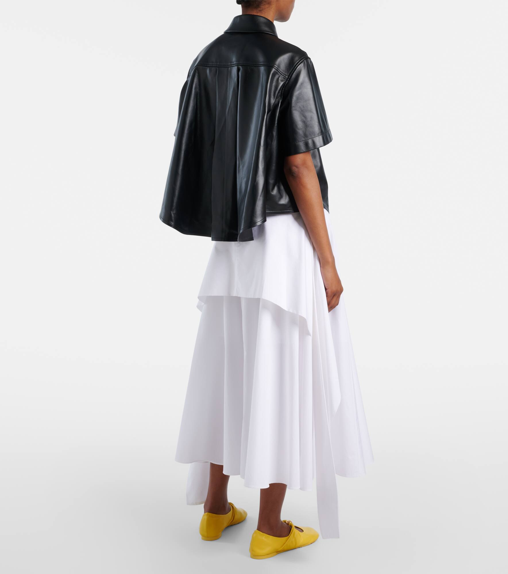 Anagram leather bowling shirt - 3