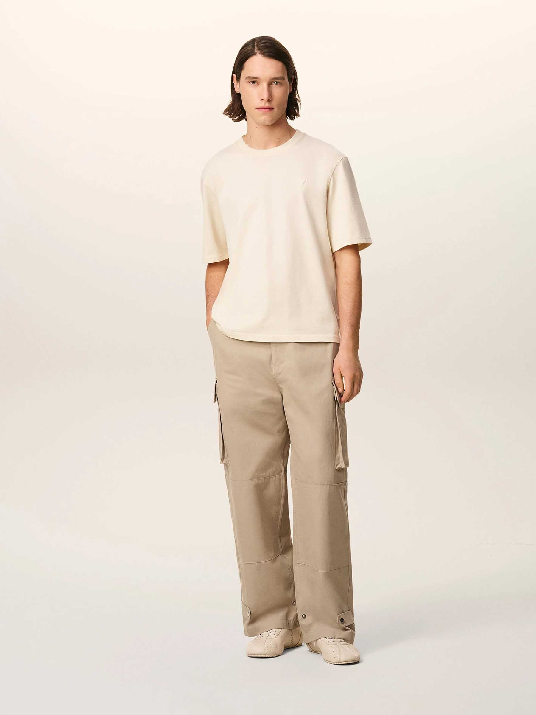 CARGO COTTON PANTS - 2