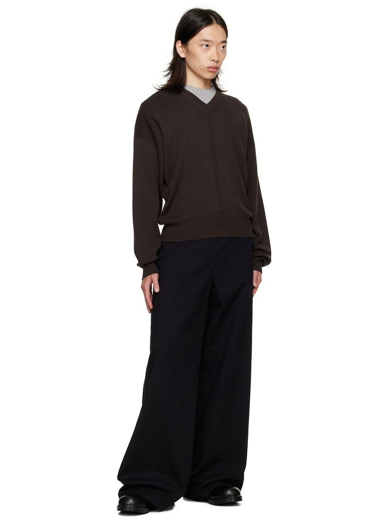 Dries Van Noten Black Sailor Trousers outlook