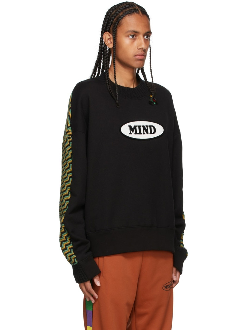 Black Missoni Edition Paneled 'Mind' Sweater 2