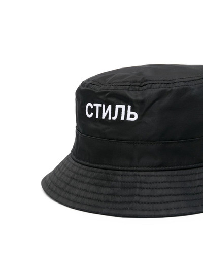 Heron Preston СТИЛЬ embroidered bucket hat outlook