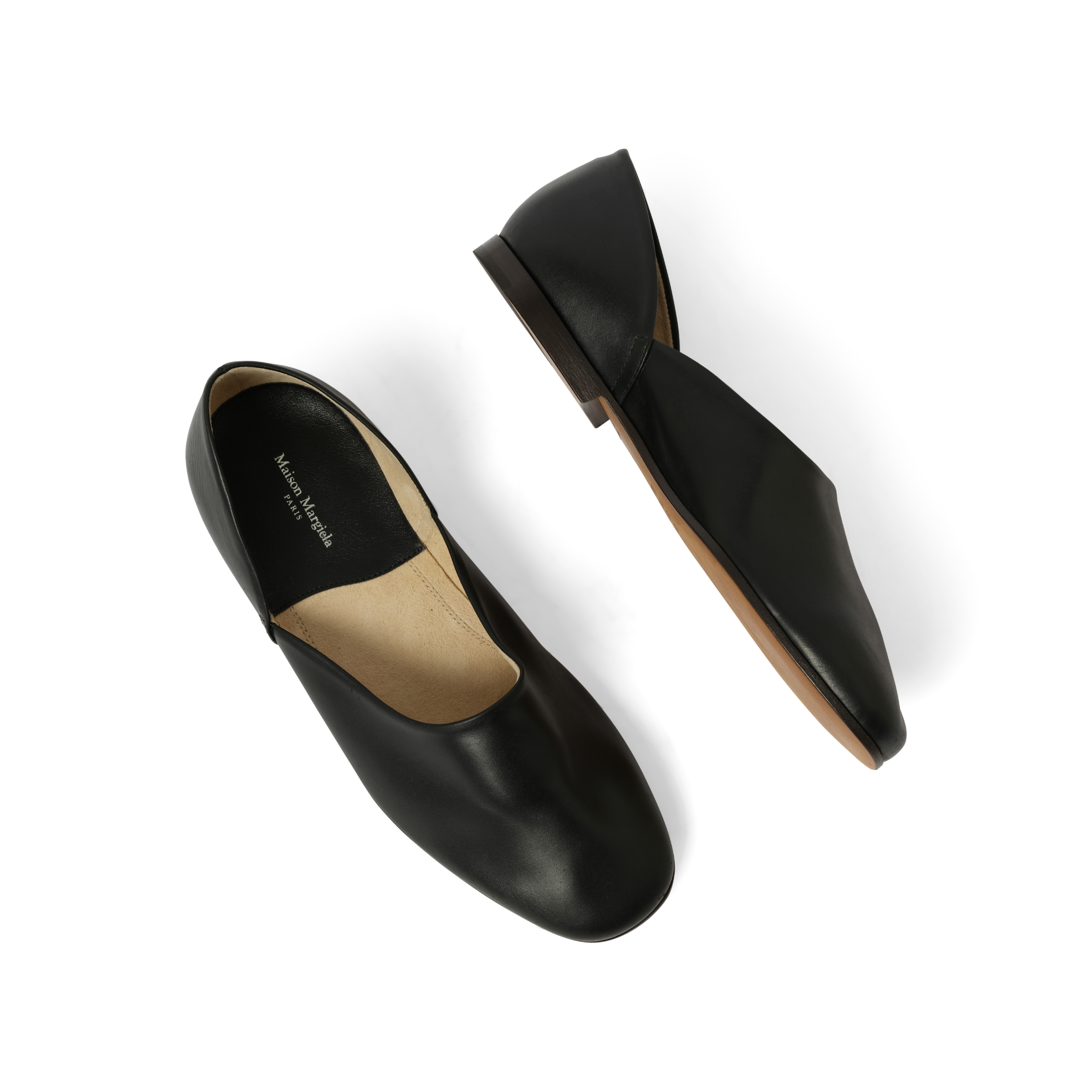 Grecian Slippers in Black - 4