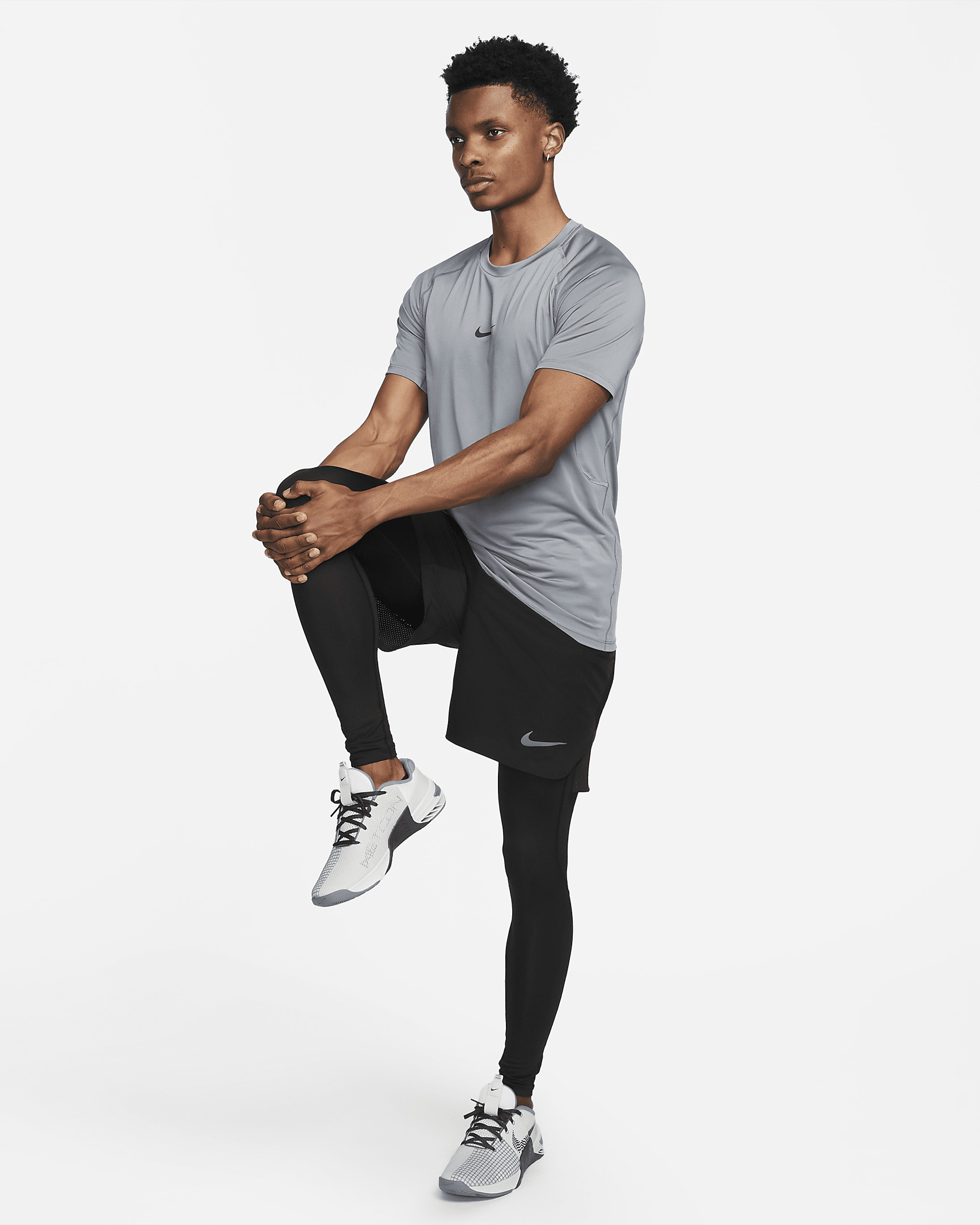 Nike Pro Men's Dri-FIT Slim Short-Sleeve Top - 5