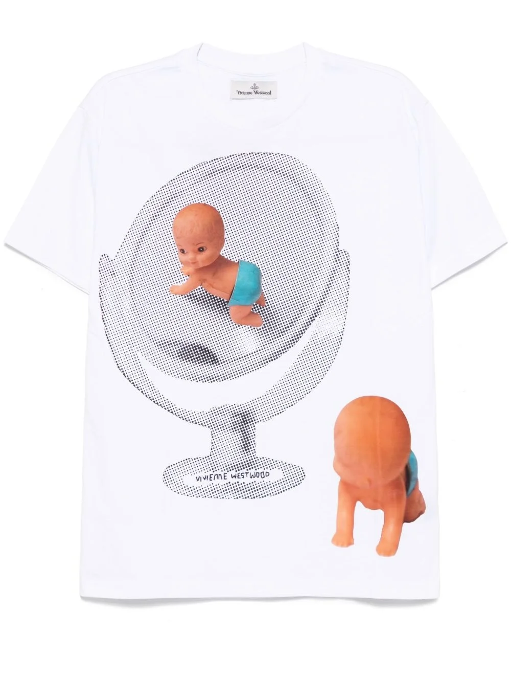 graphic print T-shirt - 1