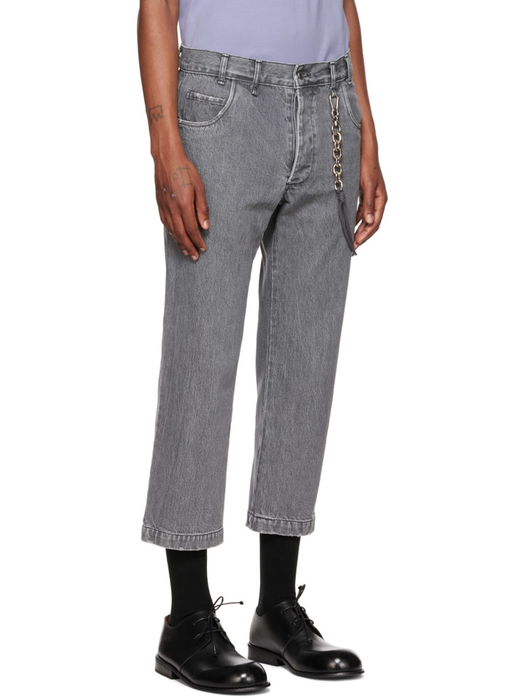 Gray Slim Jeans - 2