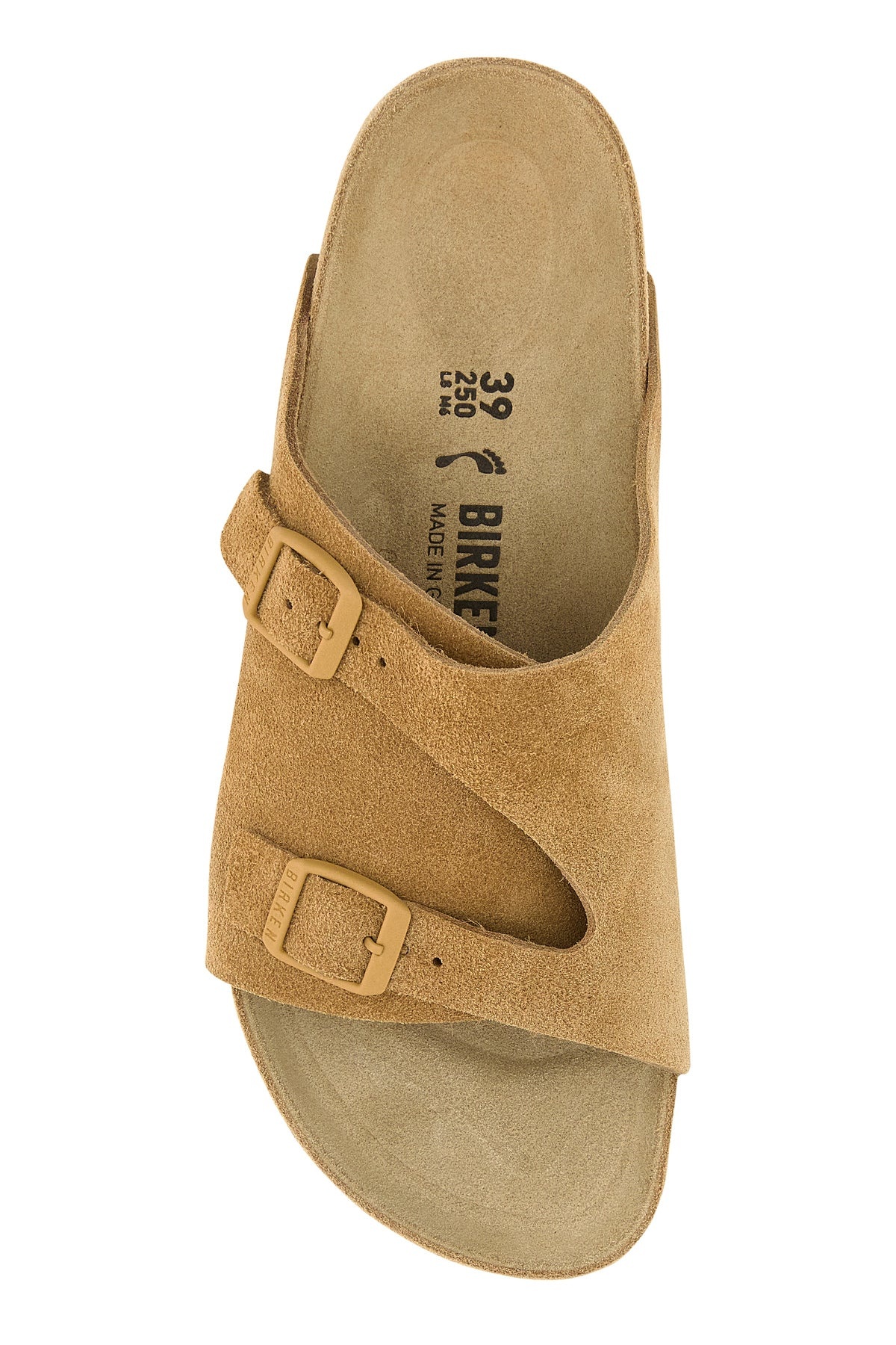 Beige suede Zürich slippers - 4