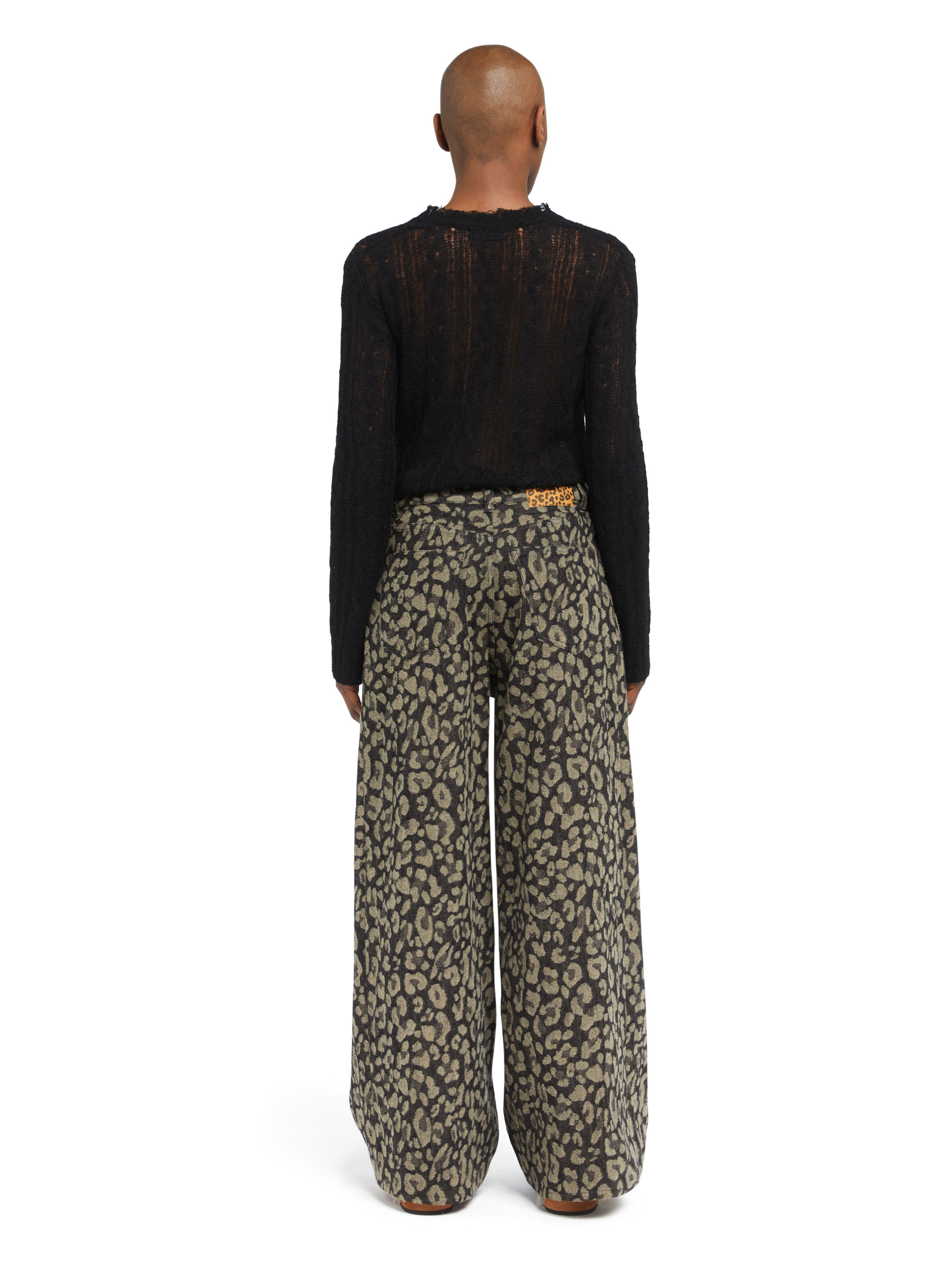 Seattle Jungle Wide Leg Denim Pants - 6