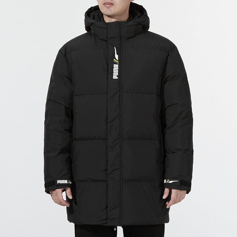 PUMA Windproof Down Warm Jacket 'Black' 532916-01 - 3