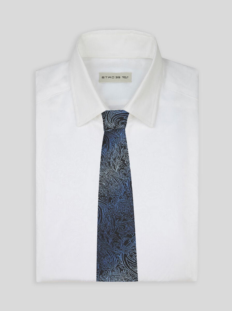 Etro SILK JACQUARD TIE outlook