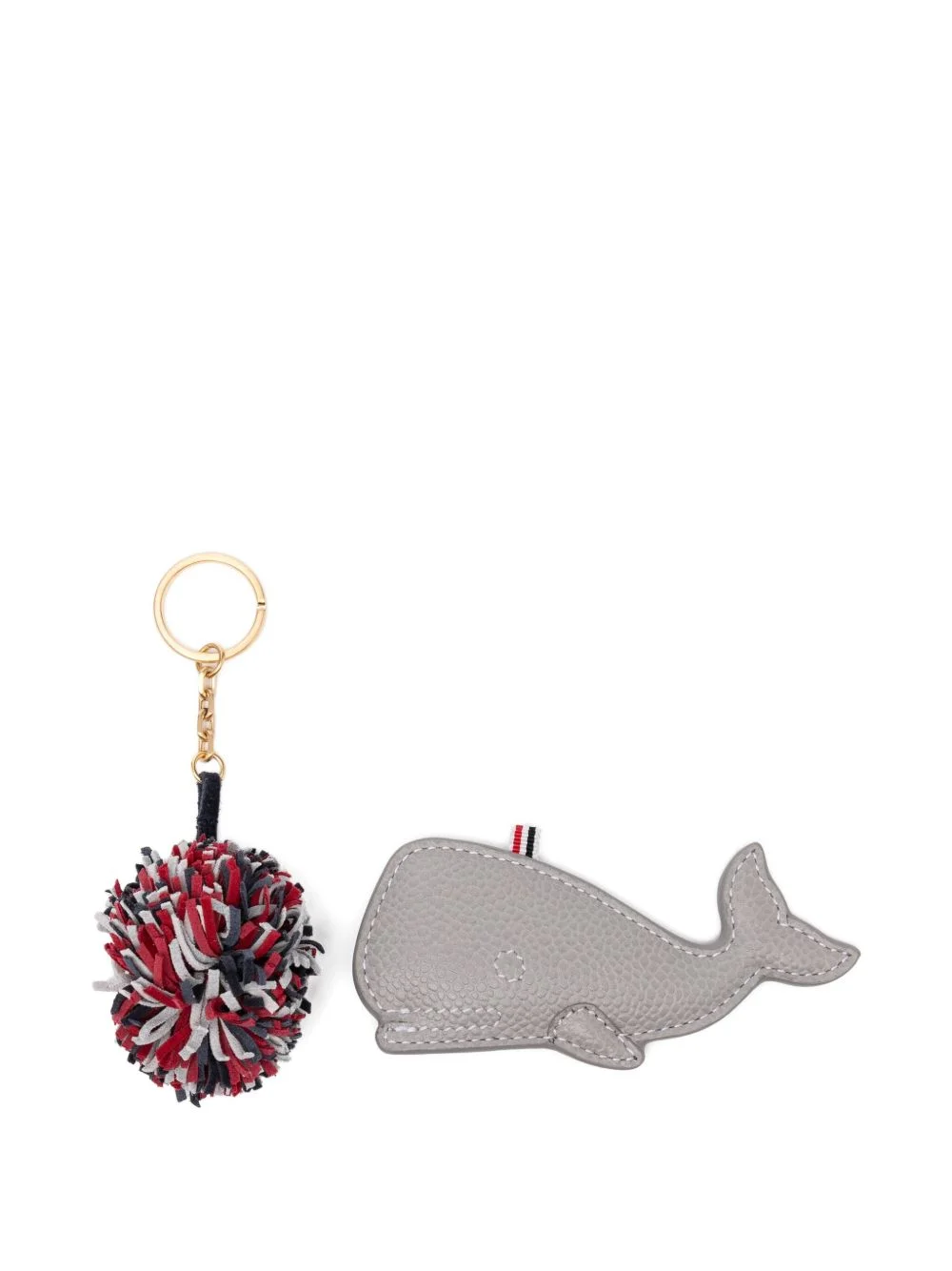 puffy whale key ring - 1