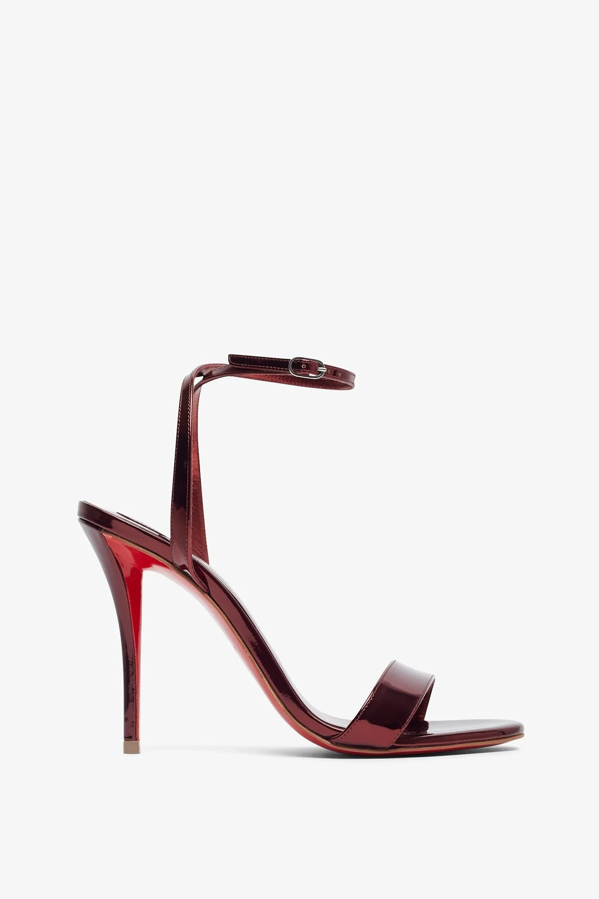 Miss Z 100 red metallic sandals - 1