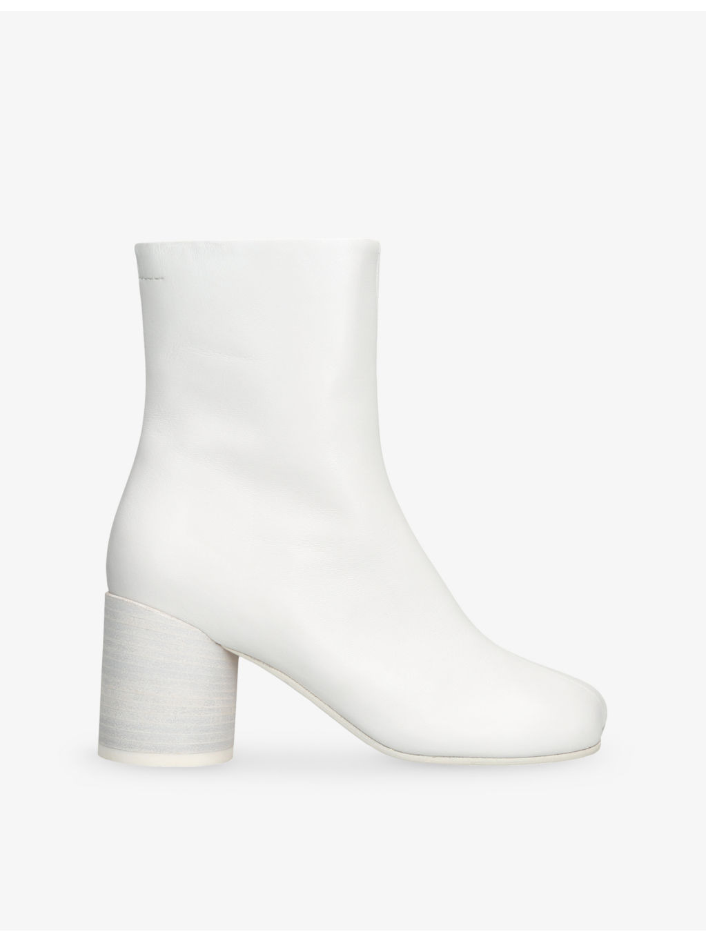 Anatomic Faux-Leather Heeled Ankle Boots - 1