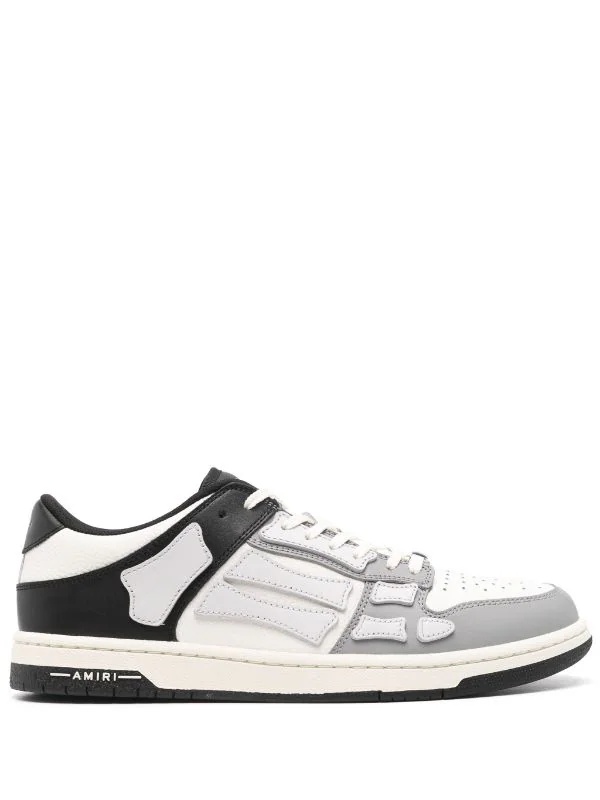 AMIRI Men Two-Tone Skel Top Low Sneakers - 1