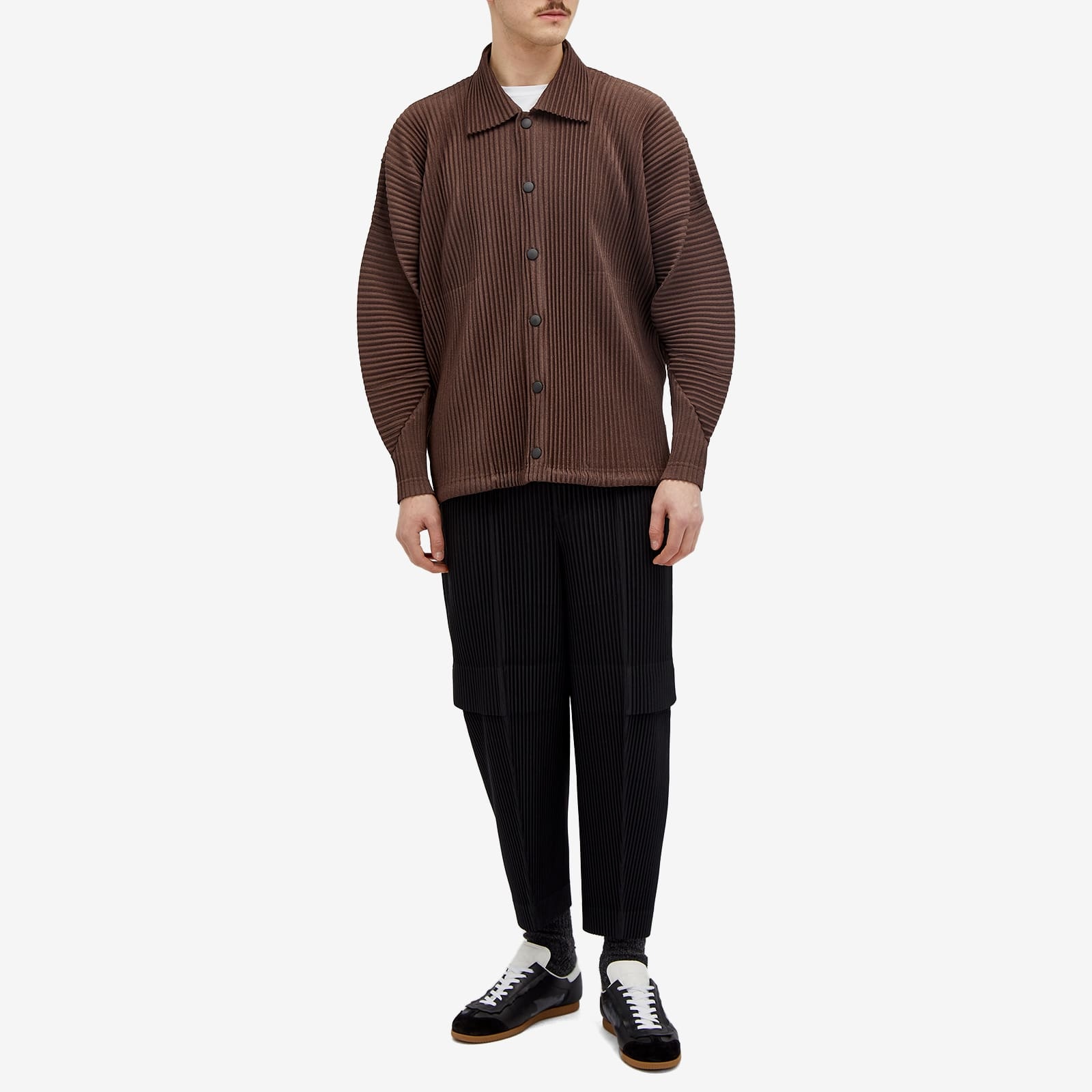 Homme Plissé Issey Miyake Khaki Tailored Pleats 1 Jacket