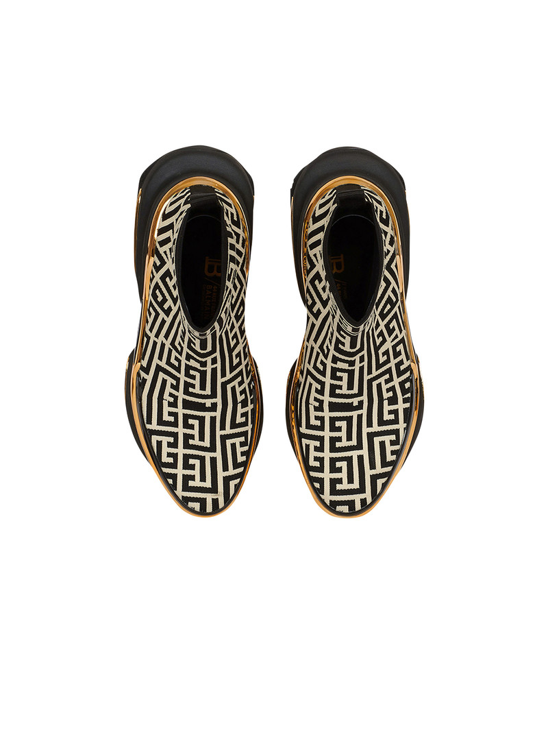 B-Bold high-top mesh trainers 3