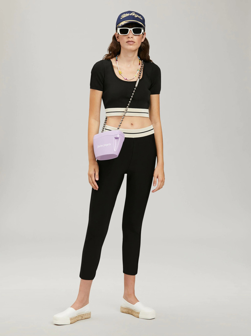 Palm Angels MINI LILAC PADLOCK BAG outlook
