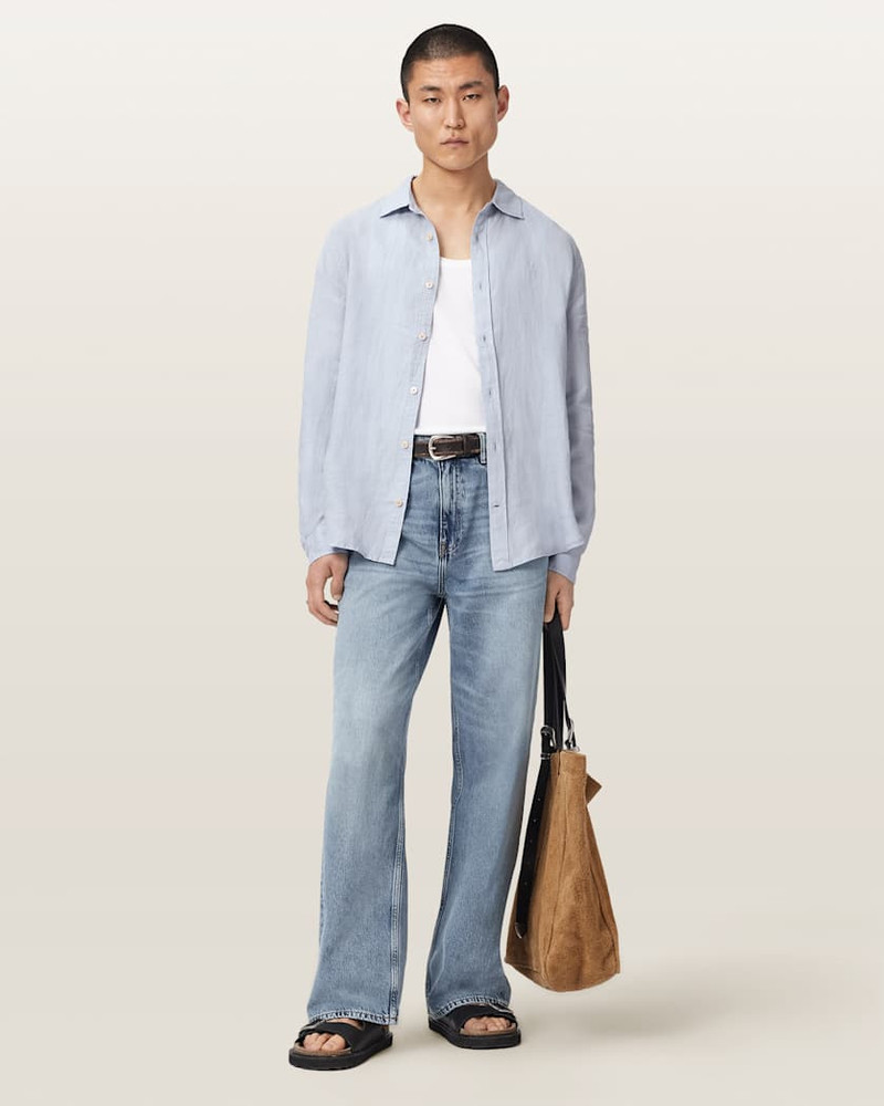 LOOM LONG SLEEVE LINEN SHIRT 5