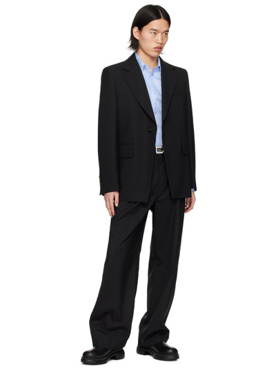 Wooyoungmi Black Slim Blazer outlook