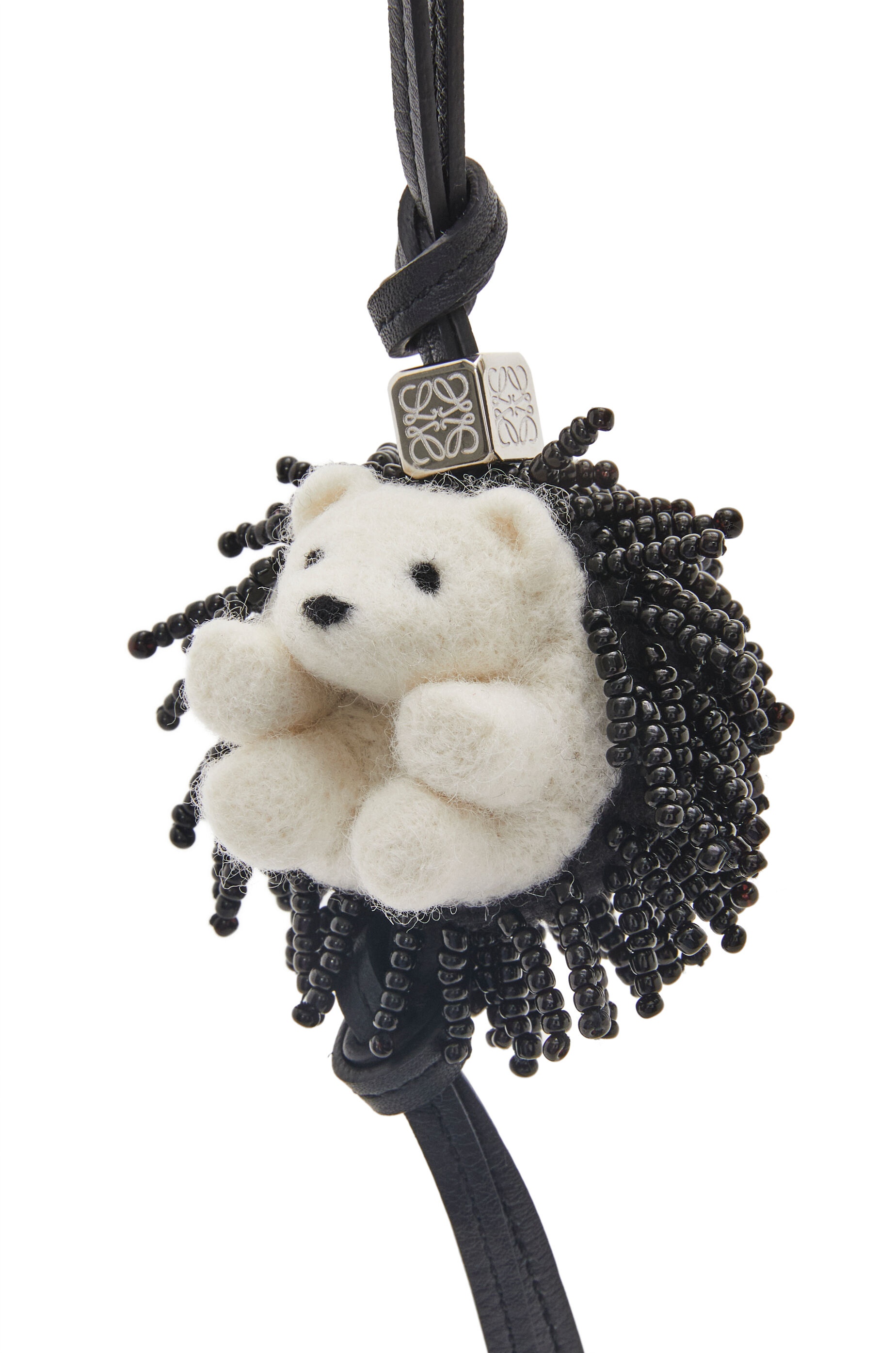 Hedgehog charm in felt - 2
