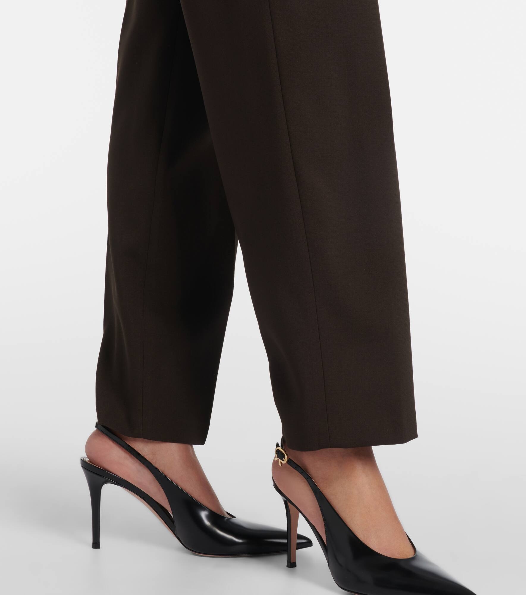 Bea high-rise straight pants - 5